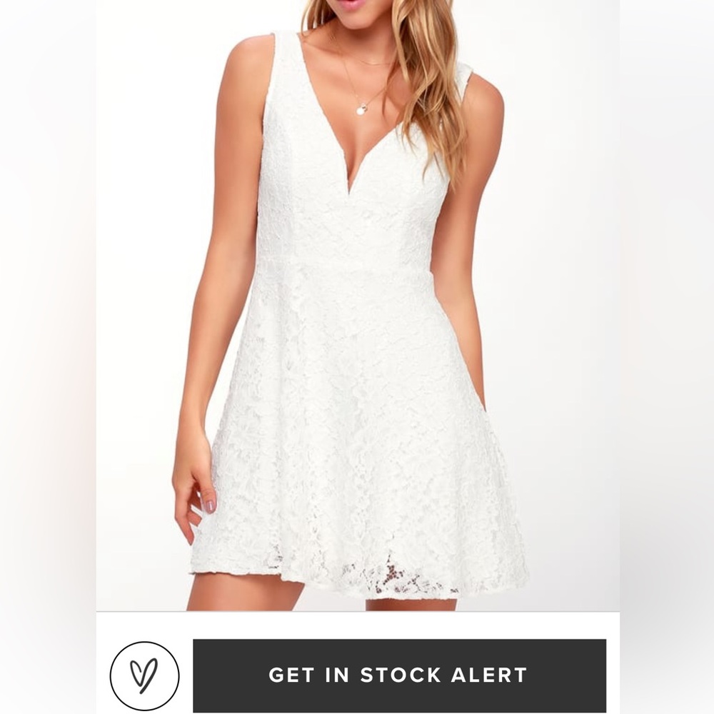 Lulus White Dress